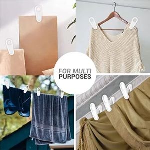 The plastic hanger clips 30 pc